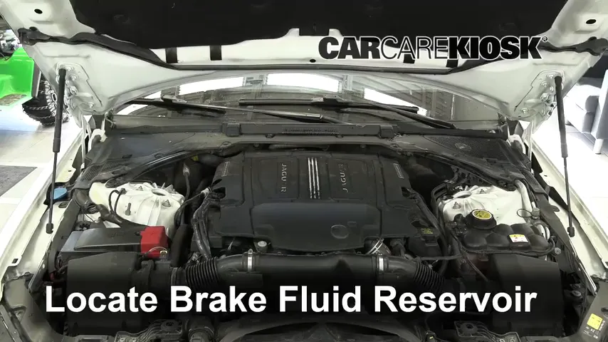 2017 Jaguar XE Premium 3.0L V6 Supercharged Brake Fluid